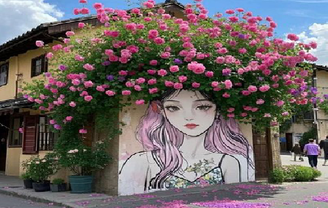 原阳县怎么设计网红打卡墙绘