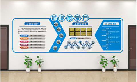 原阳县设计师必看的文化墙设计定律。