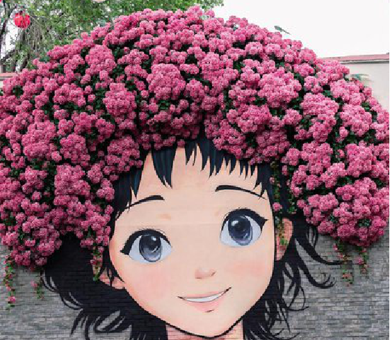 原阳县墙体彩绘-网红墙打卡